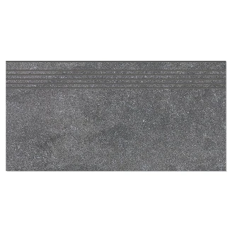 Trappeklinker Valka Sort Mat-Blank 30x60 cm