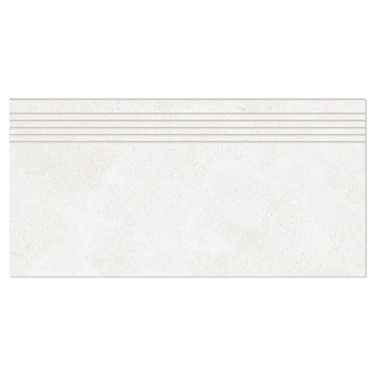 Trappeklinker Concreto Hvid Mat 30x60 cm