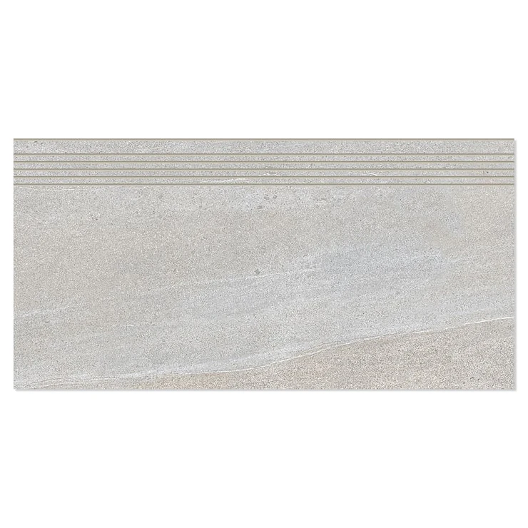 Trappklinker Kalkora Grå Matt 40x80 cm