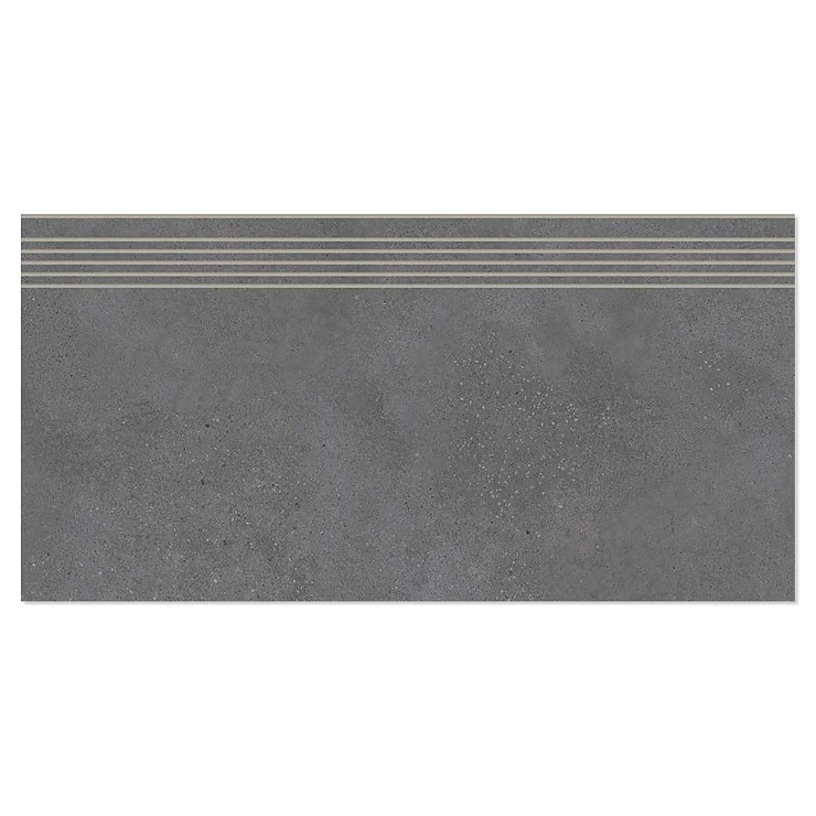 Trappeklinker Concreto Sort Mat 40x80 cm