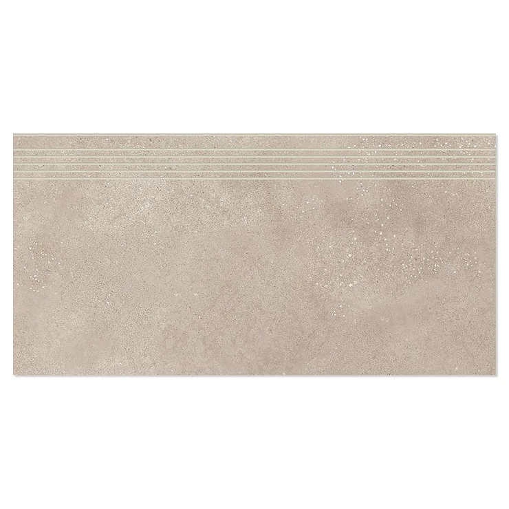 Trappeklinker Concreto Mørk Beige Mat 40x80 cm