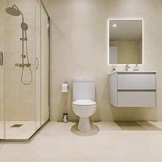 Klinker Hub Beige Mat 60x60 cm