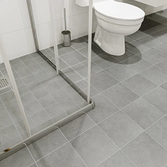 Klinker Hub Lysegrå Mat 20x20 cm