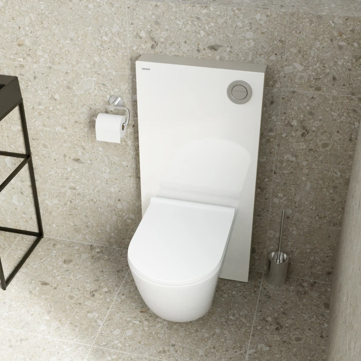 Toiletpakke med Indbygningscisterne